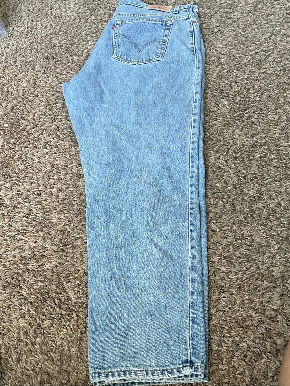 Vintage Light Wash Levi’s Straight Leg Jeans